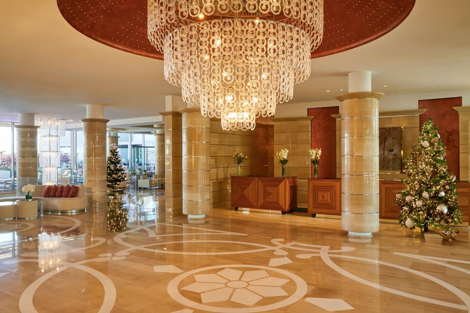 Kempinski Hotel Adriatic Istria Croatia - Lobby view