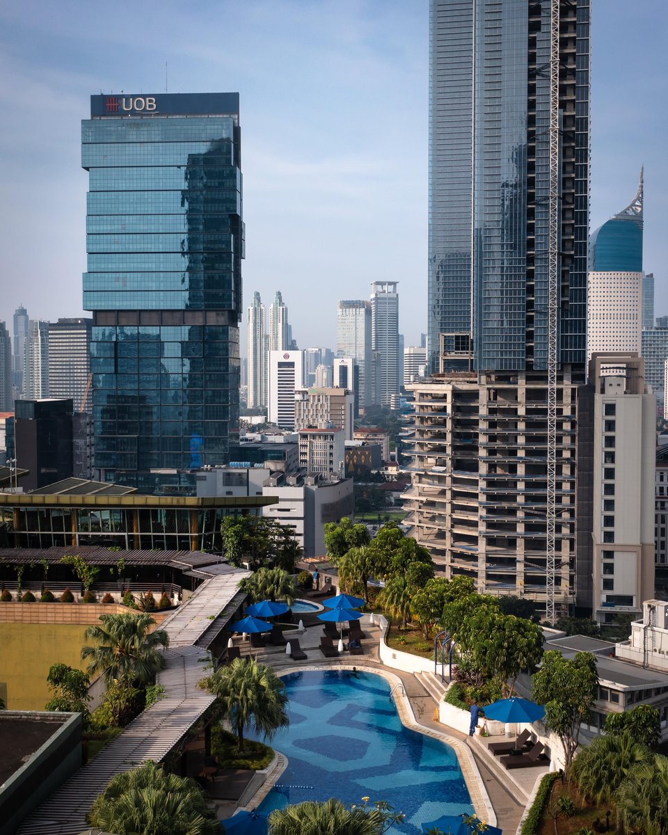Hotel Indonesia Kempinski Jakarta - Pool view