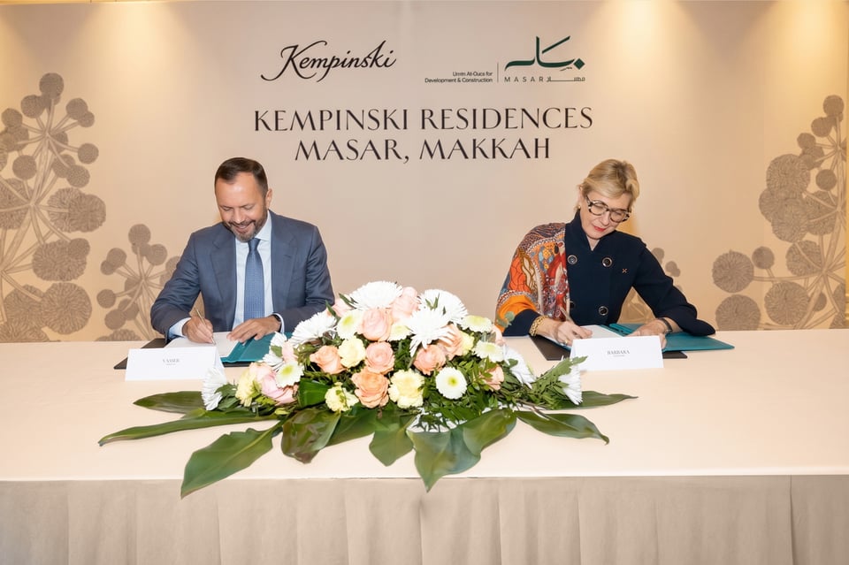 Kempinski Residences at Masar, Makkah signing