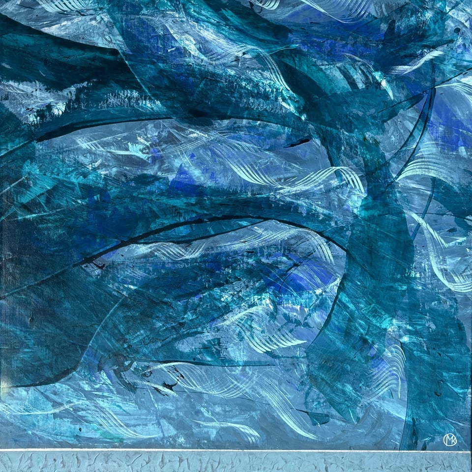 Hungarian Painter's Artwork at the exhibition BiodiverZOOM in Kempinski Hotel Corvinus