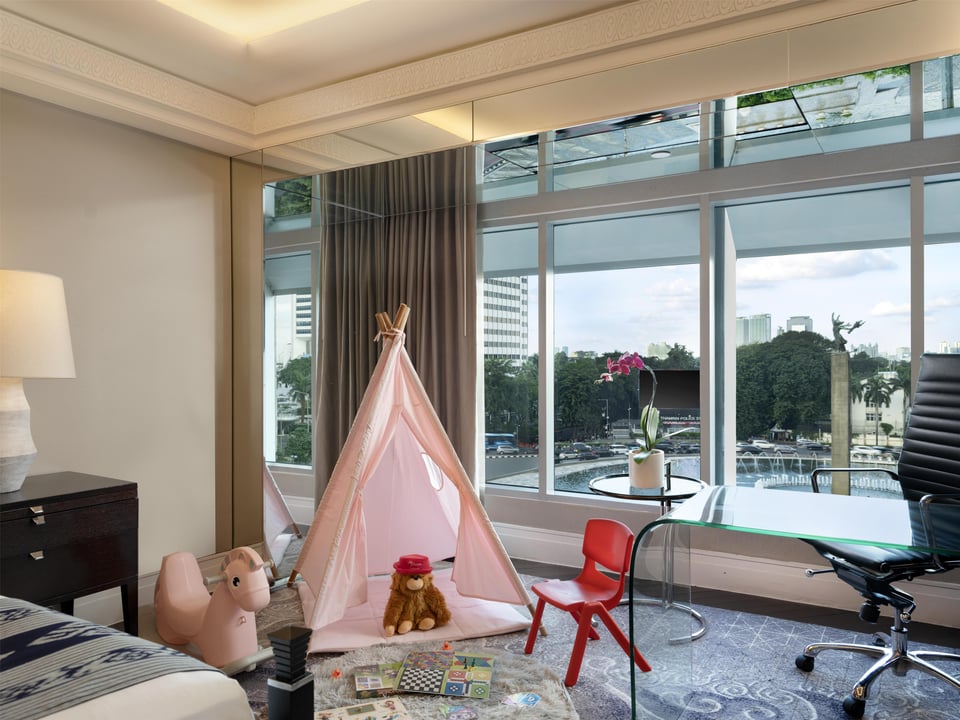 In-Room Kids Amenities at Hotel Indonesia Kempinski Jakarta