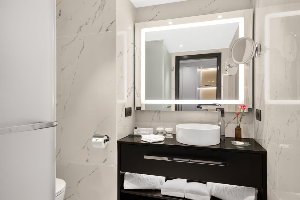 Bathroom of a Deluxe Room