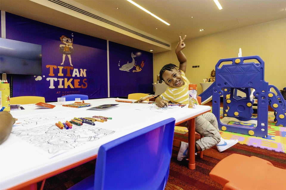 Kids' Club - Titan Tikes at Kempinski Hotel Gold Coast City Accra