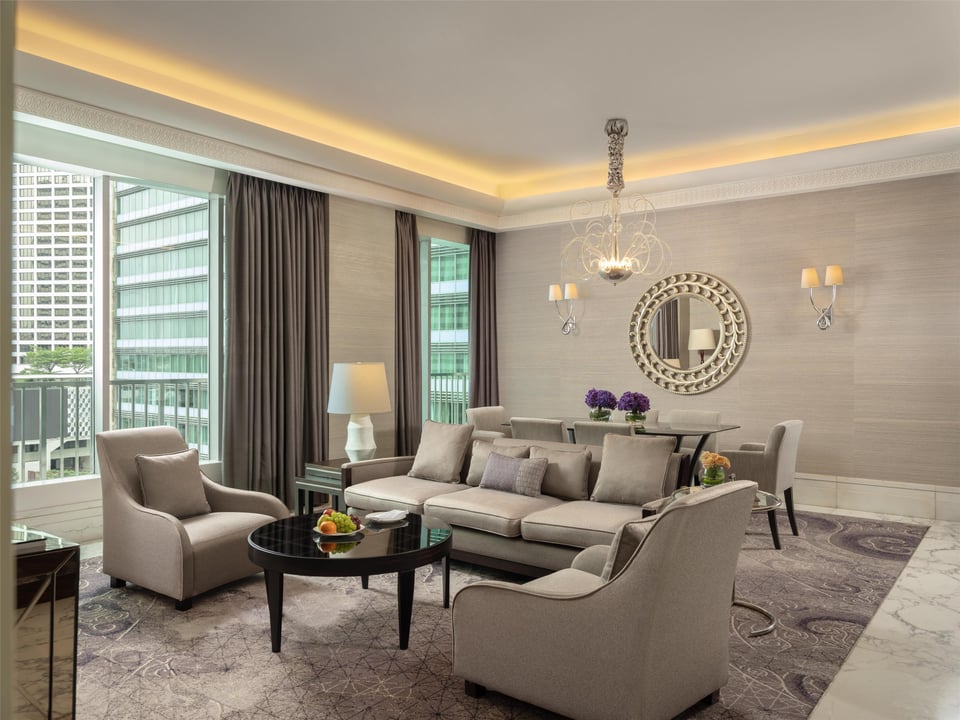 Diplomatic Suite - Living Room