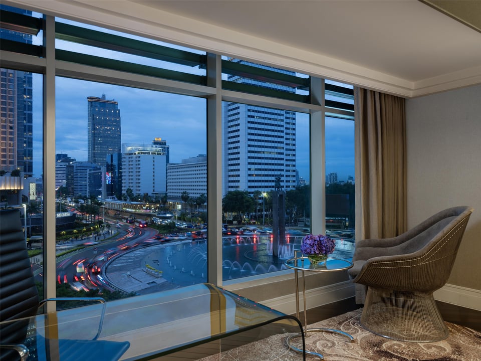 Bundaran HI View from Room
